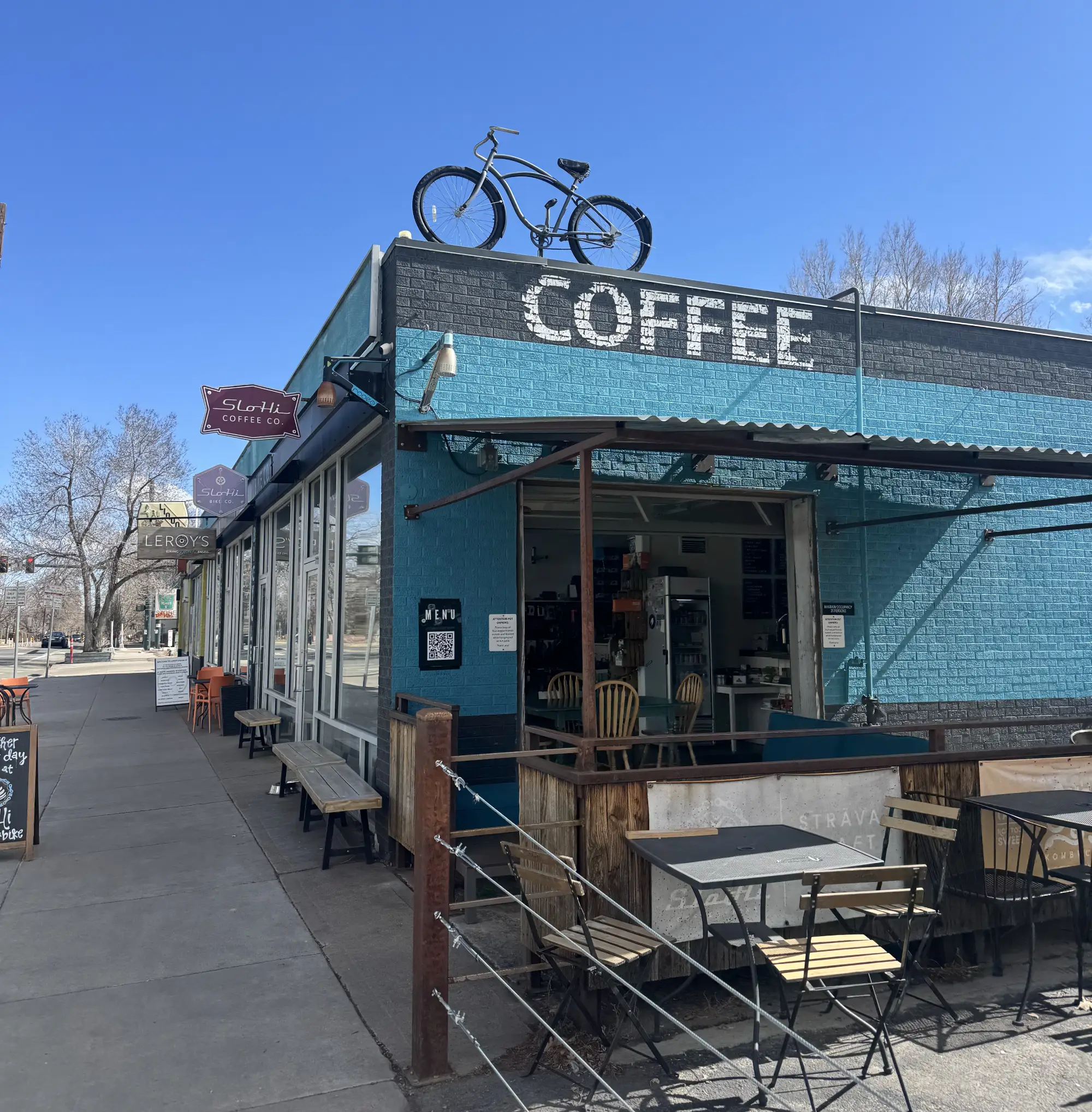 Coffee shop interior